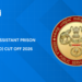Kerala PSC Assistant Prison Officer Cut Off 2026 - APO Cut Off, Rank List Date & PDF