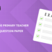 Kerala PSC Pre Primary Teacher Previous Question Paper 2026 – PDF Download & Exam Details