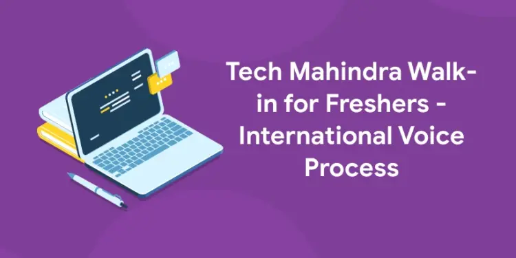 tech mahindra walk-in