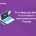 tech mahindra walk-in