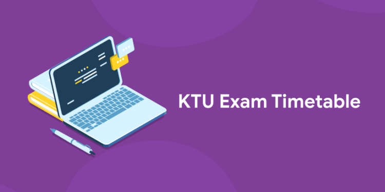 ktu exam timetable