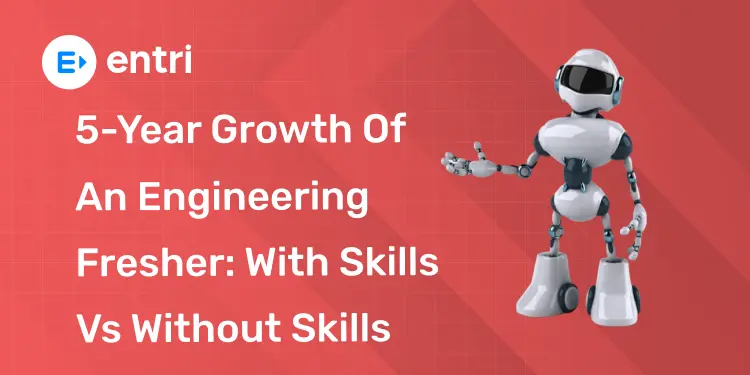 5-Year Growth of an Engineering Fresher With Skills vs Without Skills