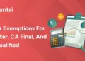 ACCA Exemptions For CA Inter, CA Final, And CA Qualified