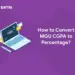 how to convert mgu cgpa to percentage