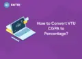 how to convert vtu cgpa to percentage