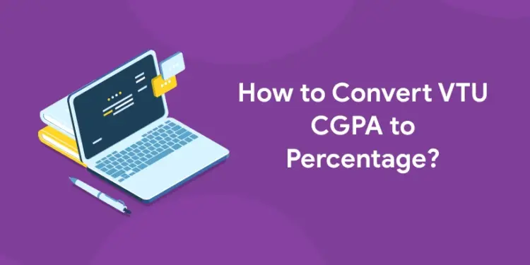 how to convert vtu cgpa to percentage