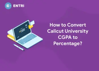 how to convert calicut university cgpa to percentage