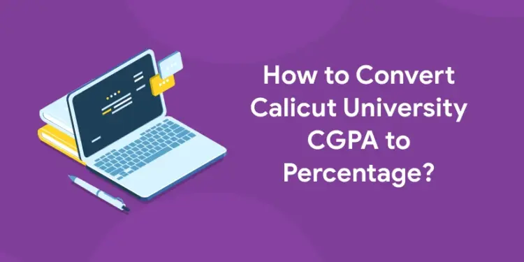 how to convert calicut university cgpa to percentage