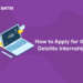 deloitte internship