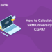 srm university cgpa calculator