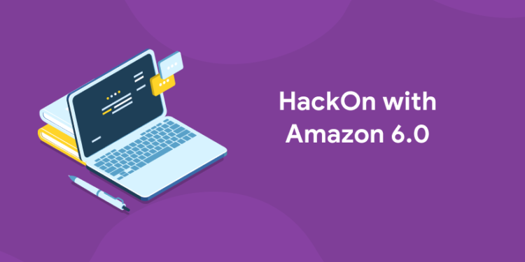 hackon with amazon 6.0