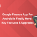 Google Finance App