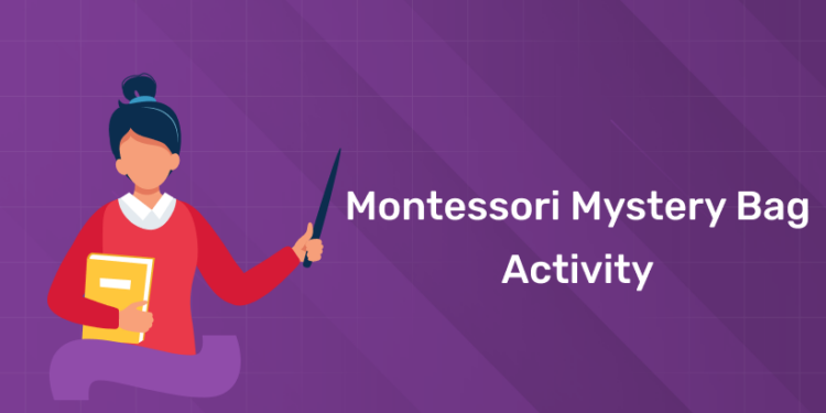 Montessori Mystery Bag activity