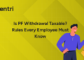 PF Withdrawal