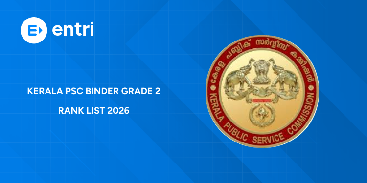 Kerala PSC Binder Grade 2 Rank List 2026 – Download Merit List PDF