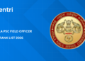 Kerala PSC Field Officer Rank List 2026 Released: Download PDF and Check Details