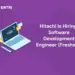 hitachi hiring software development engineer