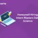 honeywell intern masters data science