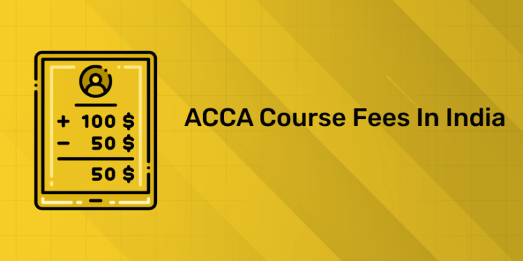 ACCA Course Fees in India