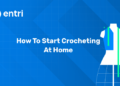 Crocheting at Home