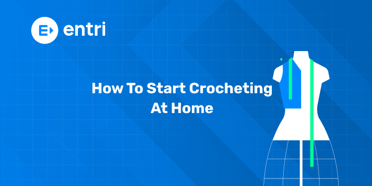 Crocheting at Home