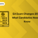 EA Exam Changes 2026: What Candidates Need to Know