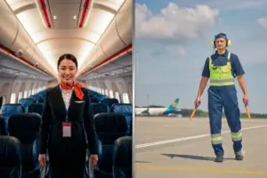 Ground Staff vs Cabin Crew