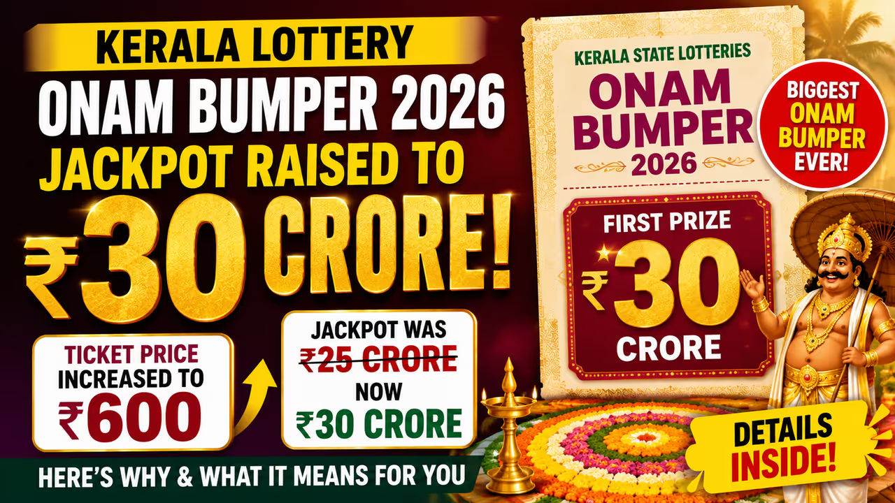 Onam Bumper Lottery