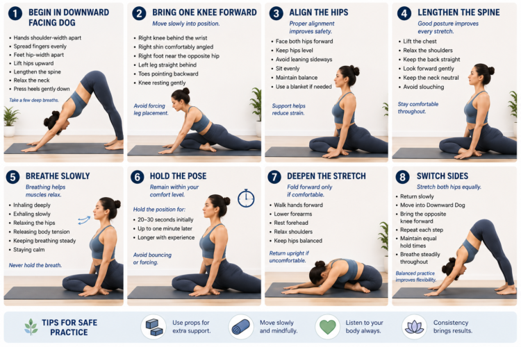 Pigeon-Pose-step-guide