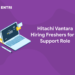 hitachi vantara hiring it support