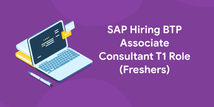 sap hiring btp associate consultant