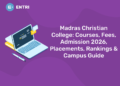Madras Christian College: Courses, Fees, Admission 2026, Placements, Rankings & Campus Guide