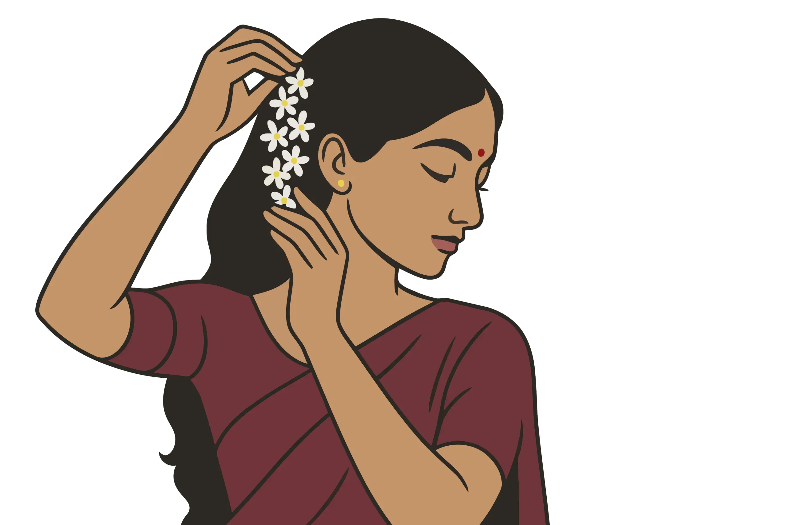 Onam Beauty Routine