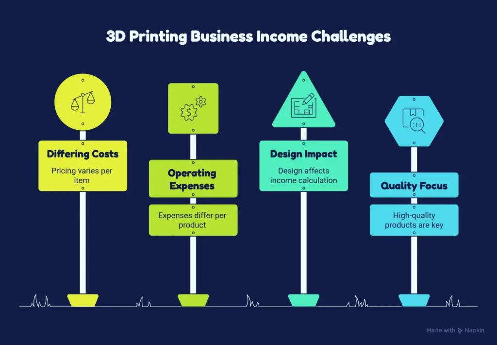 Challenges 3D printing