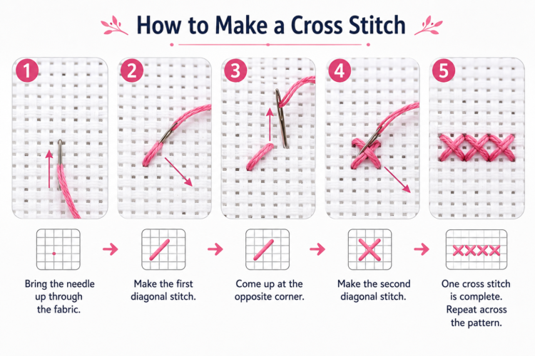 How-to-make-cross-stitch