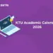 KTU Academic Calendar