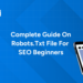 Robots.txt files