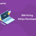 ibm hiring aiops developer