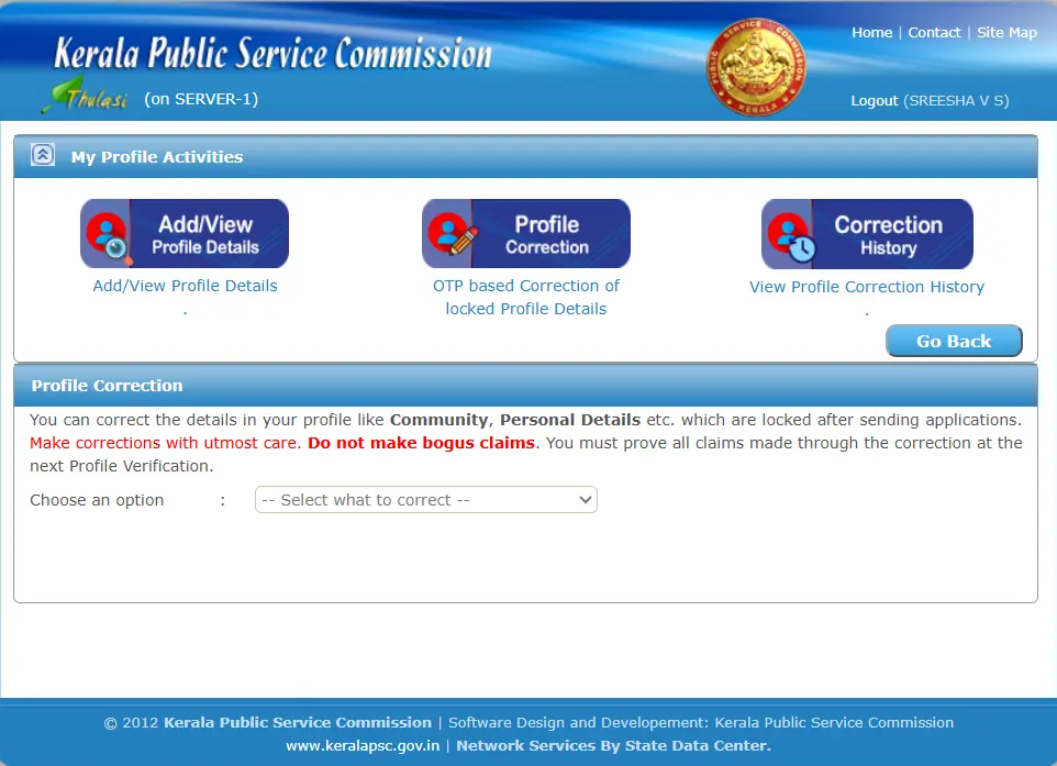 thulasi my profile