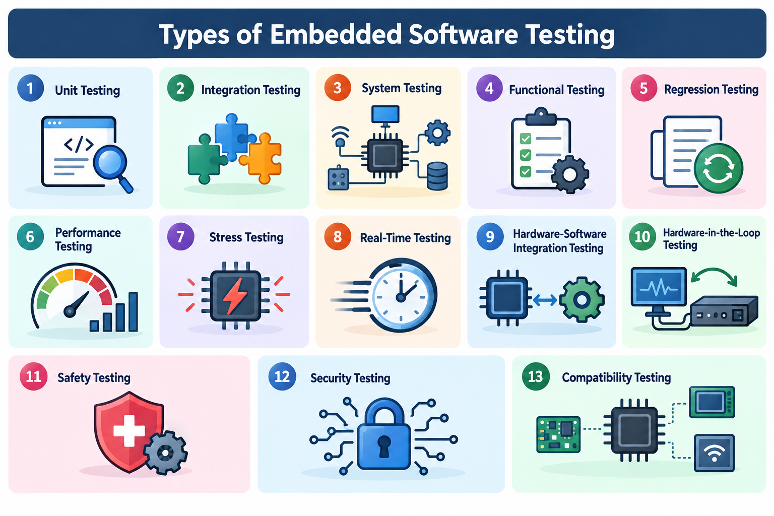 Embedded-Software-Testing-Types-Infographic
