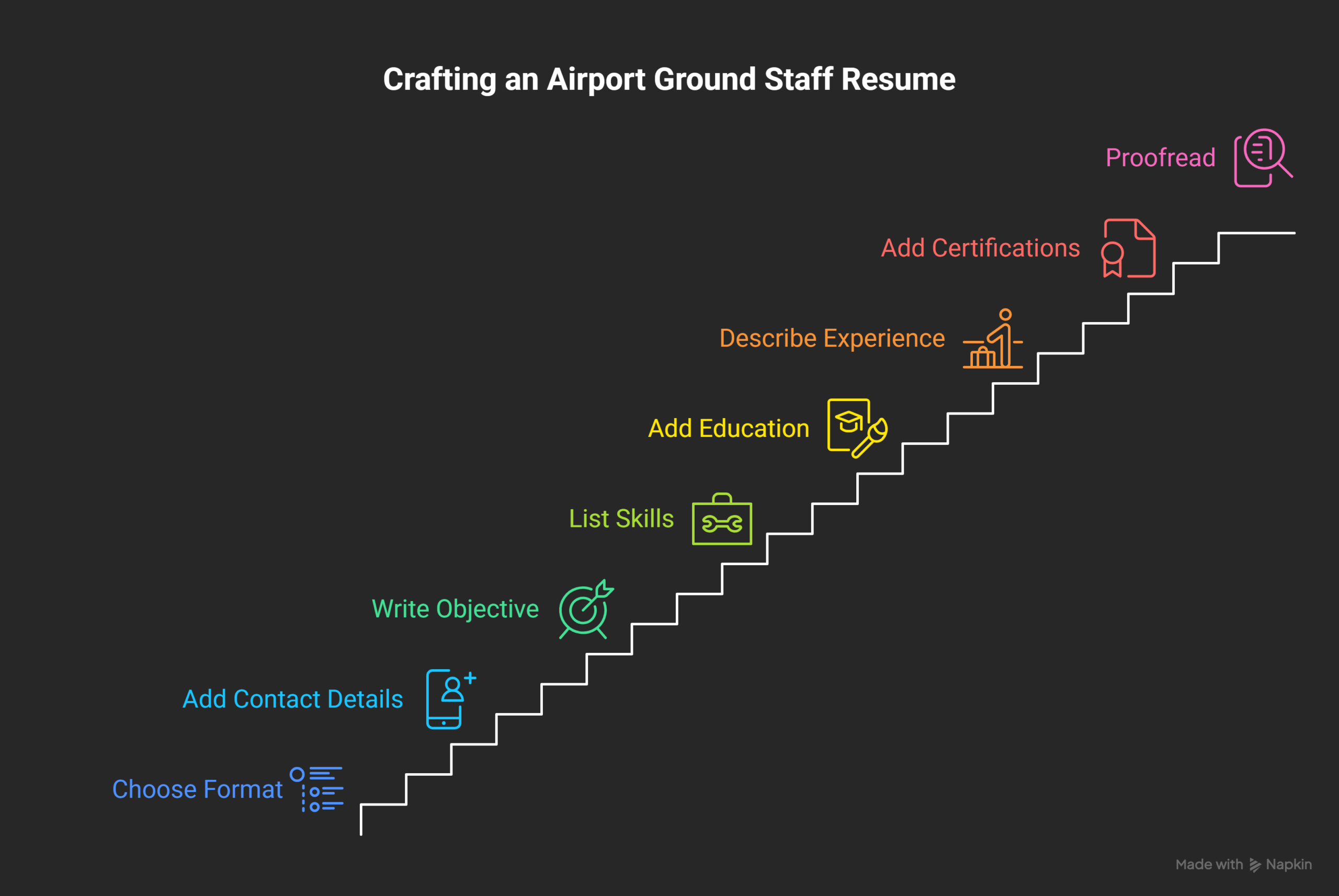 How-to-Write-an-Airport-Ground-Staff-Resume-Step-by-Step-visual-selection