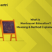 Montessori Education