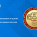 Kerala PSC Superintendent of Survey and Land Records Answer Key 2026 - 708/2025