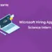 microsoft hiring applied science intern