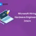Microsoft Hiring Hardware Engineering Intern