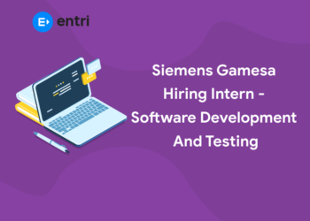 siemens gamesa hiring intern software development and testing