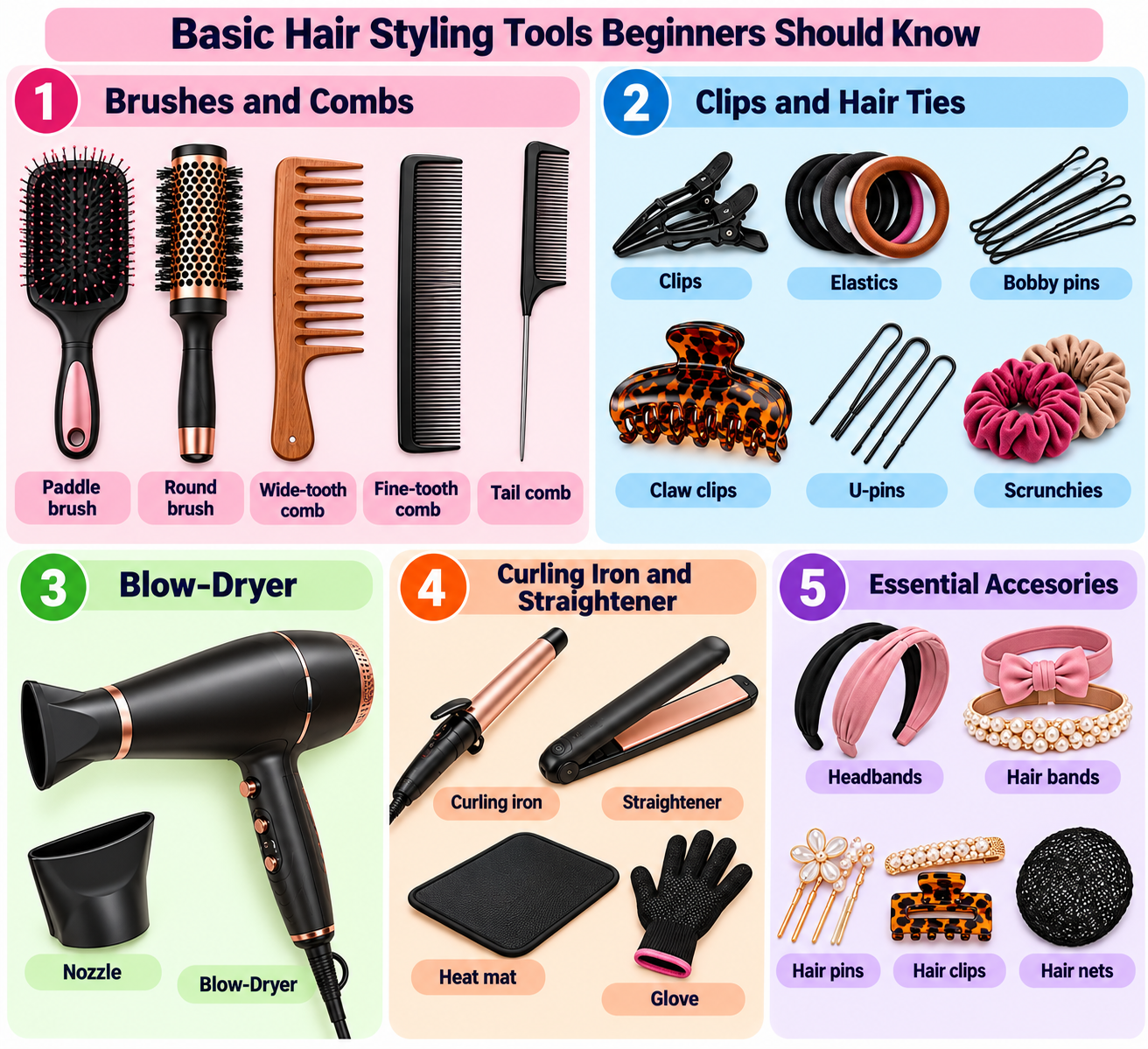 Beginner’s-Hair-Styling-Tools-Guide