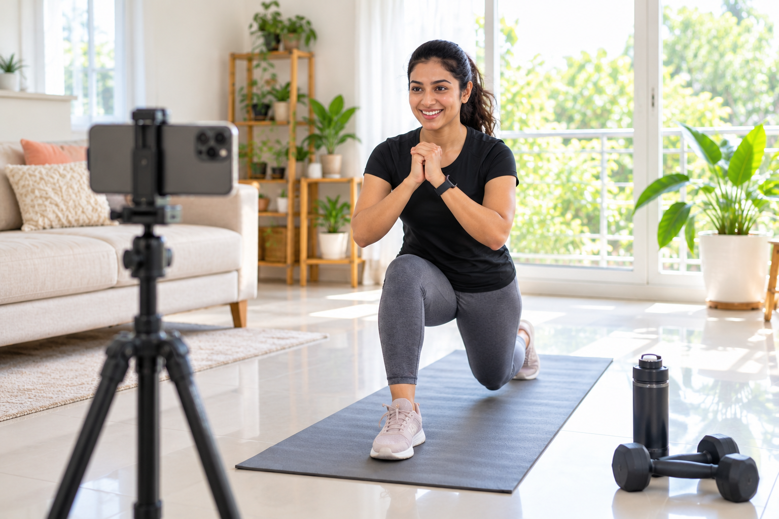 Bright-Home-Lunge-Workout