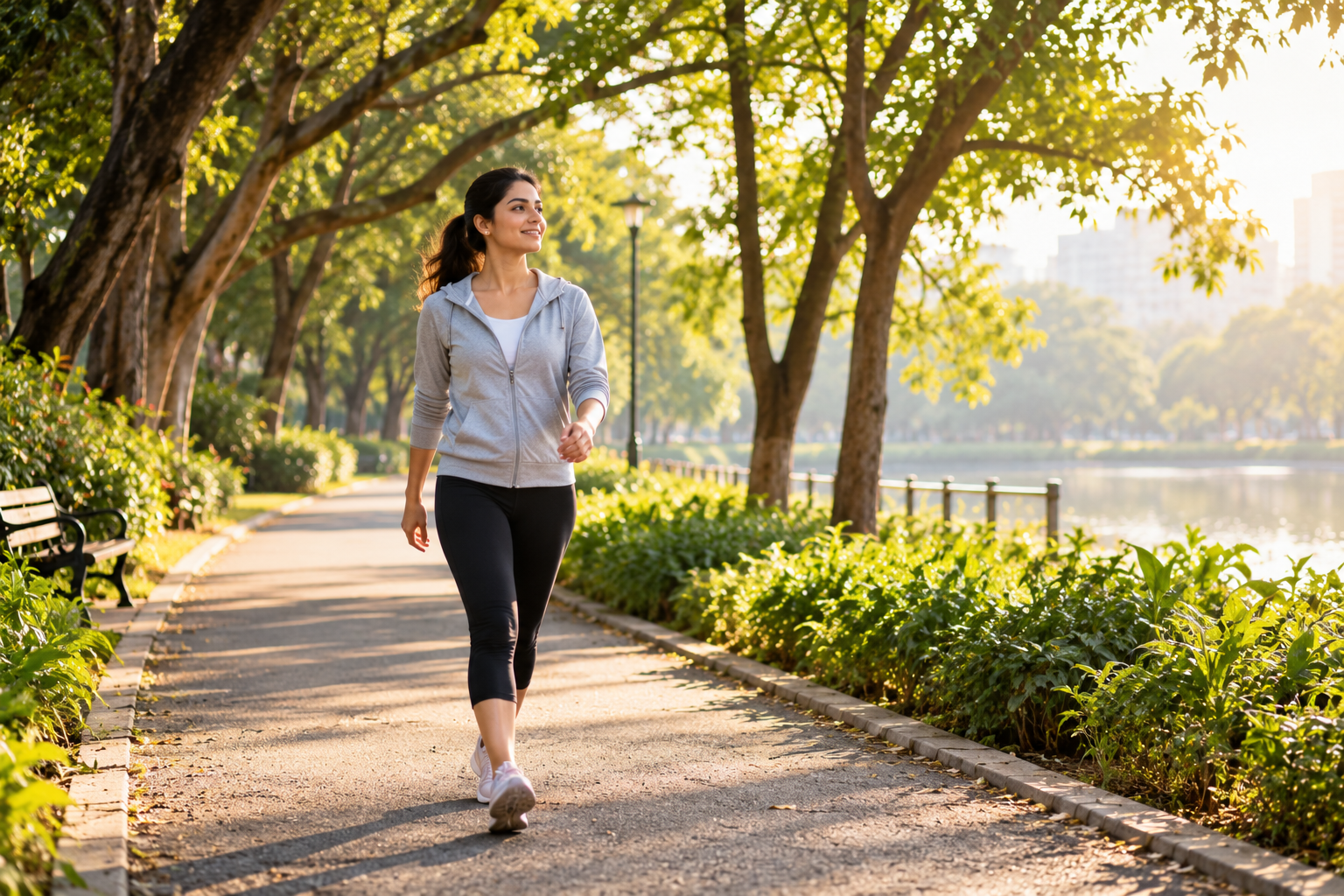 Golden-Parkside-Morning-Walk