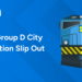 RRB Group D City Intimation Slip Out